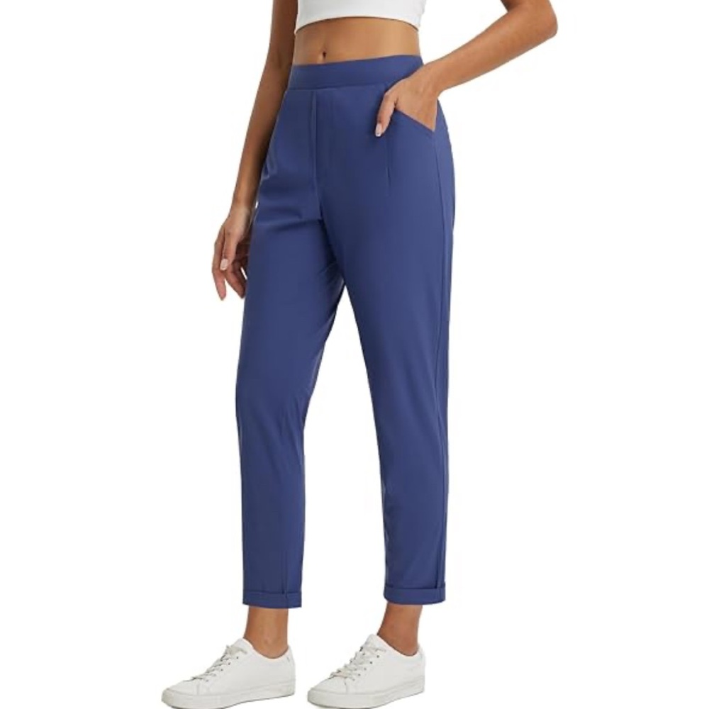 Athleta Brooklyn Featherweight Ankle Pant Navy